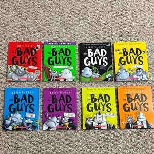 Scholastic The Bad Guys Books 1-8 Set